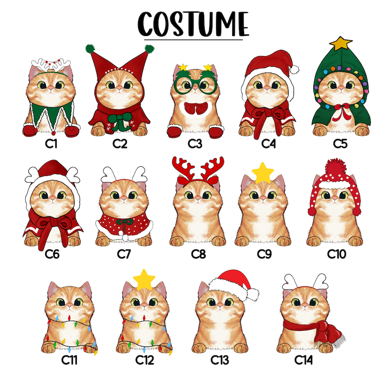 Personalized Cat Ornament, First Christmas Cat Ornament, Cat Lover Gift, Cat Ornament, Cat Christmas Gift, Custom Cat Breed Ornament