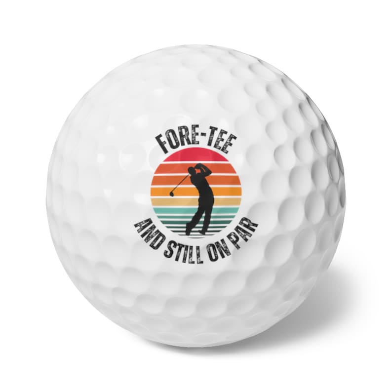 Custom Birthday Golf Ball, Personalized Bday Gift, 40 Year Old Gift, Gift for Golfer, Golf Lover Gift, Custom Birthday Gift, Customized Ball