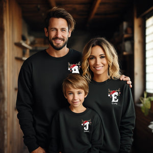 Custom Christmas Matching Sweatshirt, Custom Christmas Family Hoodie, Christmas Gifts, Personalized Gifts,Christmas Sweatshirt,Family Hoodie