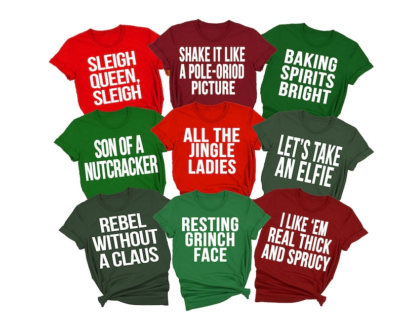 Funny Christmas Shirts, Christmas Puns, Family Christmas Shirts, Holiday Party Shirt, Matching Christmas Shirts, Group Christmas Party Shirt
