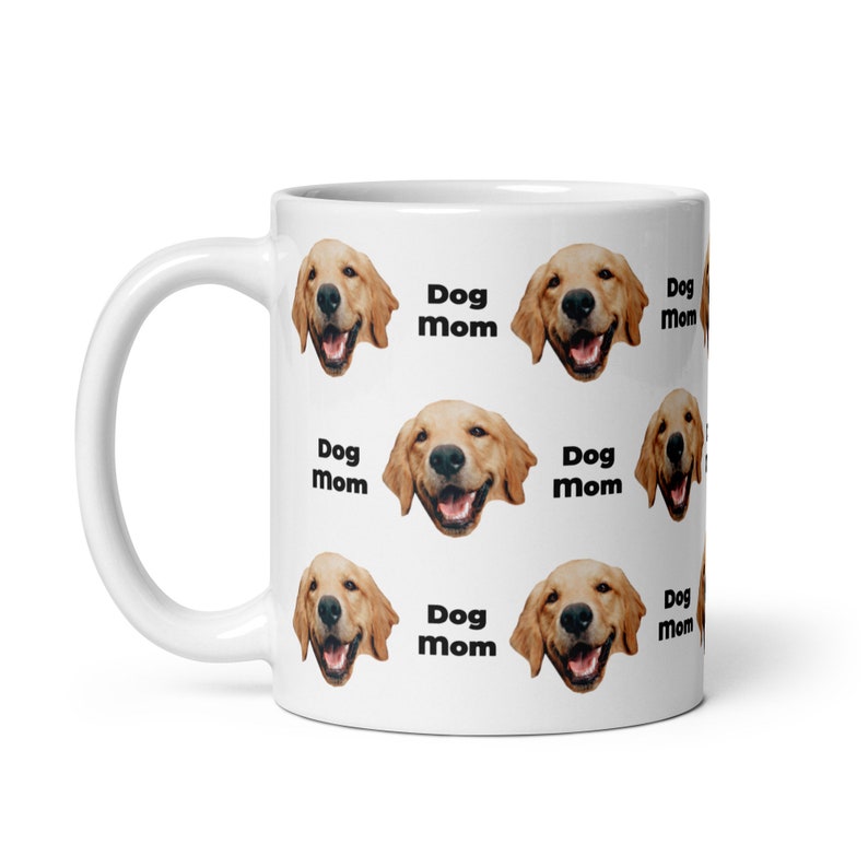 Custom Dog Face Mug, Personalized Pet Mug, Dog Mom Gift, Personalized Gift, Photo Mug, Custom Mug, Gift For Dog Lover, Dog Mom, Dog Dad