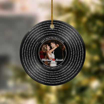 First Christmas Married Ornaments, Mr And Mrs Photo, Our First Christmas, Just Married Ornament, Wedding Couple Custom Gift, 2024 Decoration