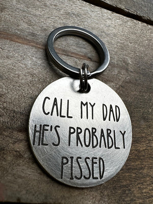 Puppy Tag, dog id tag, dog tag for dogs, pet id tag, pet tag, cat id tag, cat tag, funny dog tag, call my mom tag, call my dad pet tag