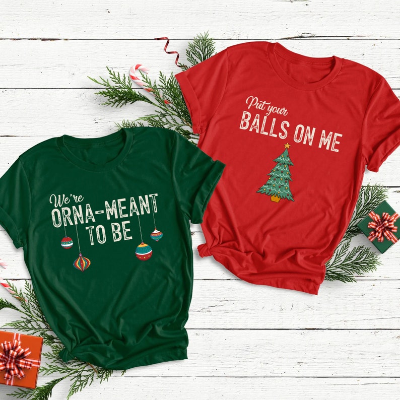 Sarcastic Couple Christmas Shirt, Hubby Wifey Shirts, Christmas Couples Shirt, Husband and Wife Shirts, Christmas Couples Tee