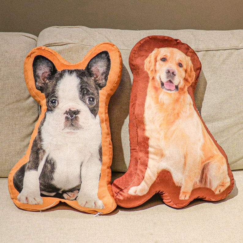 Dog Picture Pillow Custom Pet Pillow Dog Pillows Gift Custom 3D