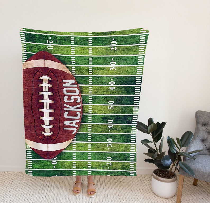 Football Blanket, Custom Blanket, Throw Blanket, Football Gifts, Football Gifts For Boys, Christmas Gifts, Gifts For Men, Mens Gifts