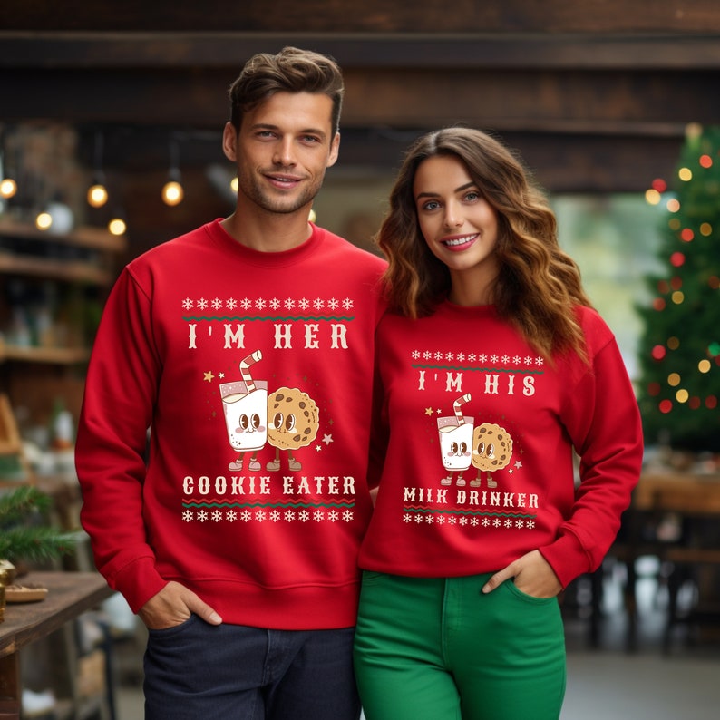 Matching Christmas Couple Sweaters Funny, Holiday Couples Sweatshirt, Funny Christmas Shirts for Couples, Matching Christmas Party Shirt il_794xN.5392001666_go7q_7230a813-8b6b-4d57-a7d9-d34b89b39a79.jpg