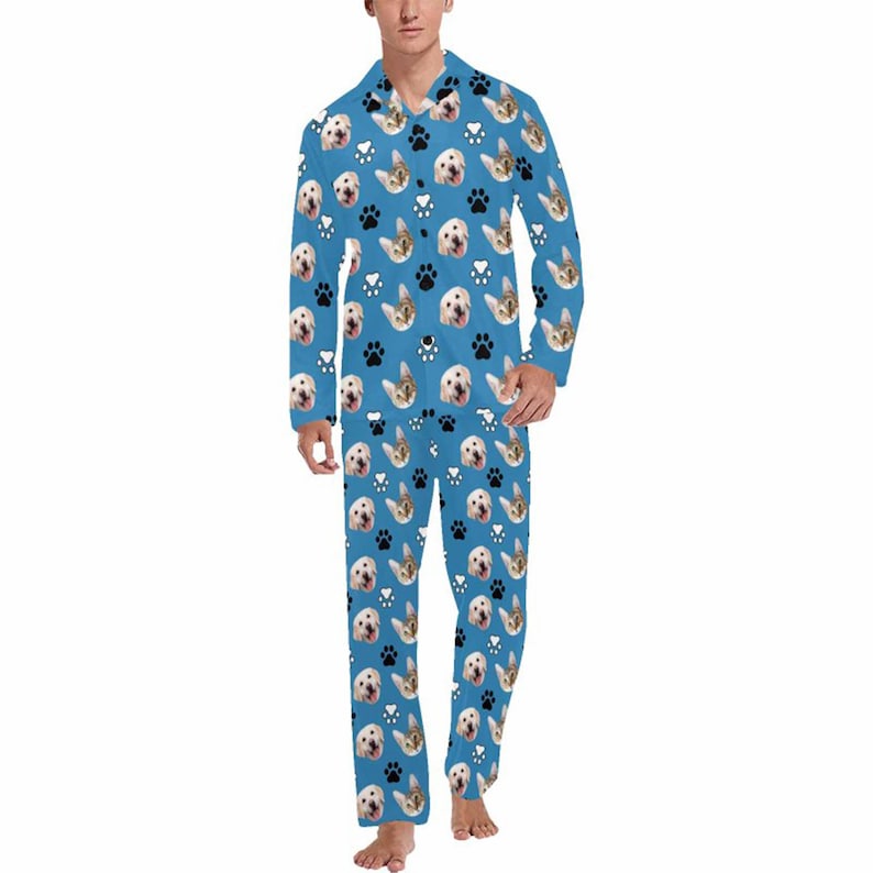 Custom Pet Face Pajamas,Custom Pajamas for Family,Personalized Long Sleeve Pjm Sets,Funny Dog face Pajamas,Family,Birthday,Anniversary Gifts il_794xN.5402514072_ji78.jpg