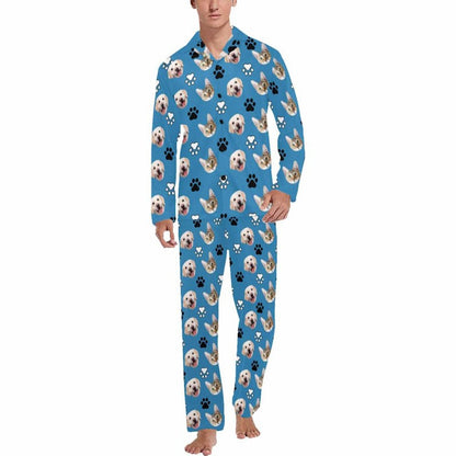 Custom Pet Face Pajamas,Custom Pajamas for Family,Personalized Long Sleeve Pjm Sets,Funny Dog face Pajamas,Family,Birthday,Anniversary Gifts il_794xN.5402514072_ji78.jpg