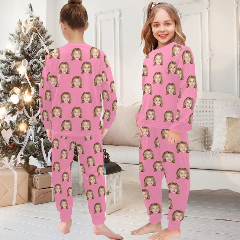 Custom Pajama Set with Picture, Personalized Family Pajamas with Photo, Custom Family Christmas pajamas with Face, Bachelorette Party Pajama il_794xN.5409186177_kzrk.jpg