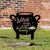 Halloween Witch Decor for Outdoor | Halloween Candy Sign | Halloween Decoration for Front Yard | Metal Yard Art for Halloween, Witches Decor