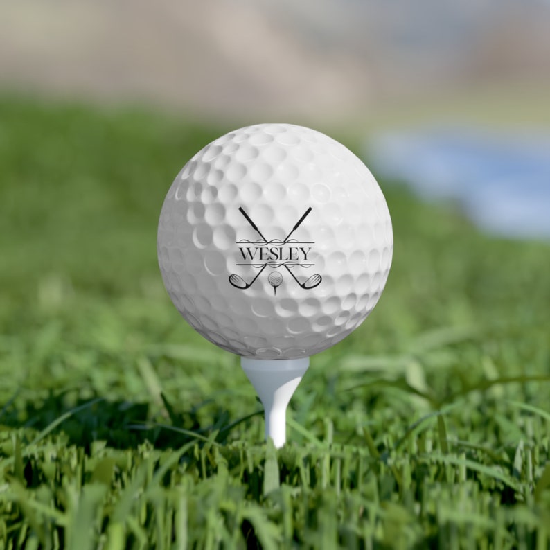 Custom Golf Balls, Personalized Golf Balls, Makes a Great Gift for Husband, High Quality Custom Made Monogrammed Golf Balls