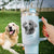 Custom Dog Photo Tumbler, Personalized Christmas Gifts for Dog Mom, Engrave Your Photo on 40oz Tumbler With Handle