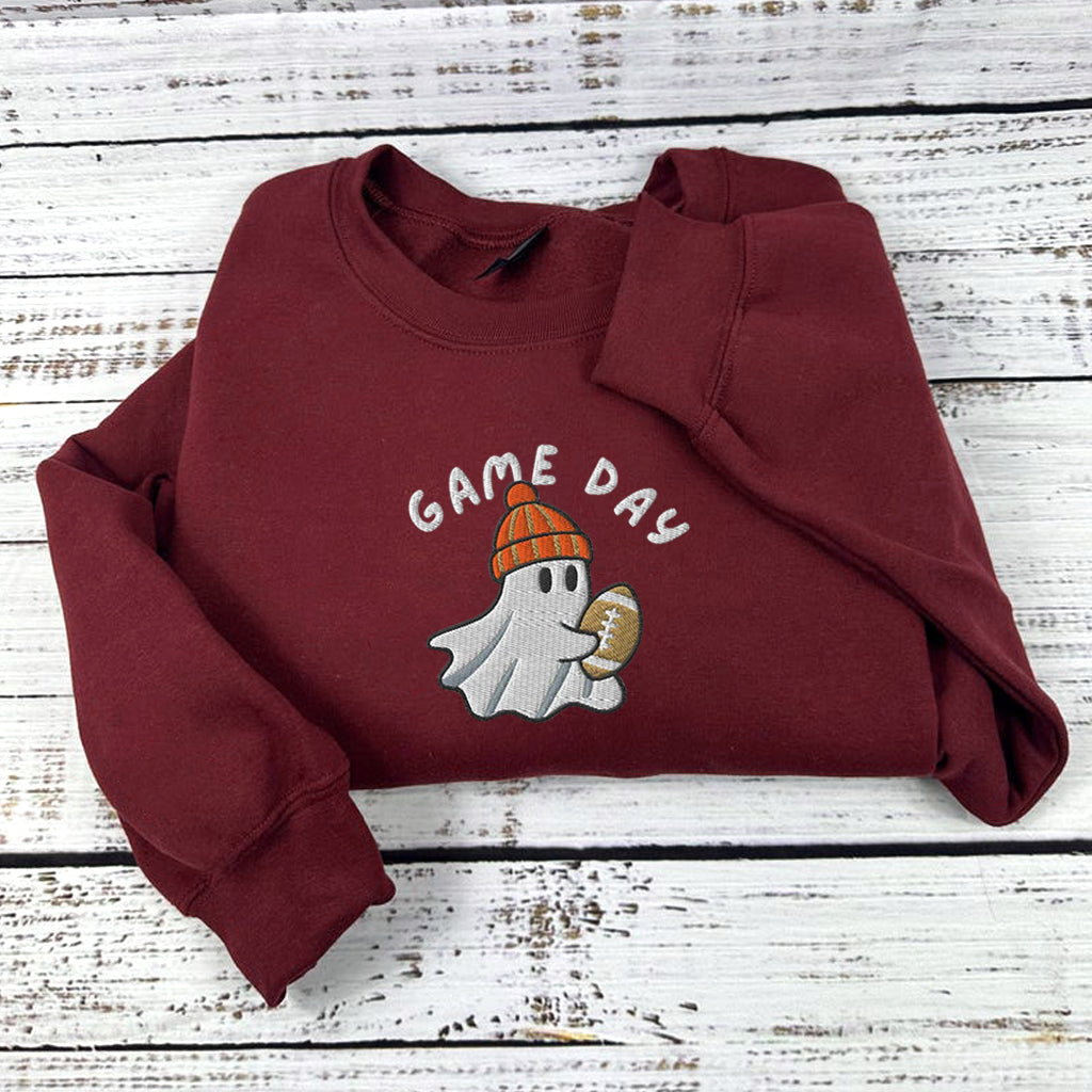 Embroidered Ghost Football Shirt, Football Game Day Sweatshirt - Hoodie, Game Day Tee, Halloween Football il_794xN.5421257214_tn3r_7b7c6ddf-967c-4efa-9297-8e0ea1e9b4ca.jpg