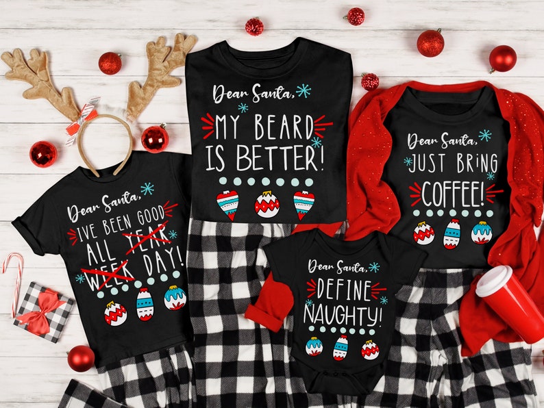 Family Christmas Shirts, Matching Family Christmas Outfits , Holiday T-Shirts, Christmas PJs Family, Family Christmas Shirts, Matching