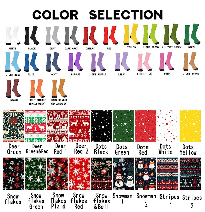 Custom 50th Birthday Face Sock, 50th Birthday Gift for Men and Women, Fifty Birthday Gifts, Personalized Sock, 20th 30th 40th Birthday Sock