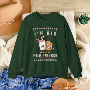 Matching Christmas Couple Sweaters Funny, Holiday Couples Sweatshirt, Funny Christmas Shirts for Couples, Matching Christmas Party Shirt il_794xN.5440099543_cost_c90b210a-4a9a-462f-8968-84f52836650b.jpg