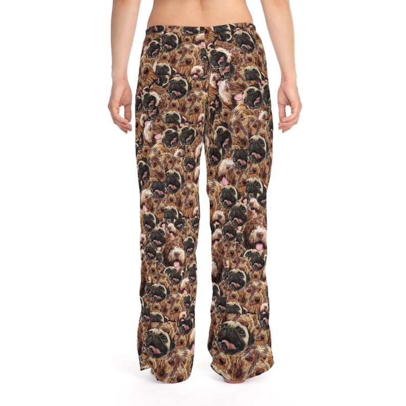 Pet pajama pants, Custom Dog face pajama pants, Cat face pjs, Personalized pajama pants with multiple pets, pajamas with face, pet mom gift