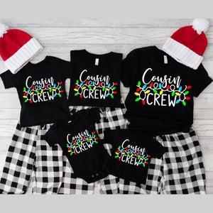 Christmas Cousin Crew Shirts, Christmas Cousin Shirts Matching Family Christmas Shirts Toddler Christmas Outfit Baby Christmas Crew