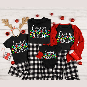 Christmas Cousin Crew Shirts, Christmas Cousin Shirts Matching Family Christmas Shirts Toddler Christmas Outfit Baby Christmas Crew