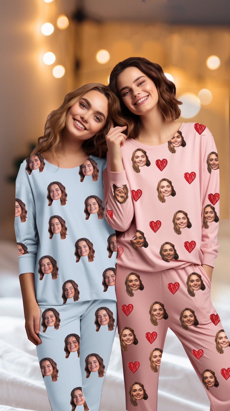 Custom Pet Pajamas Custom Photo Pyjamas Using Pet Photo Human Photo Personalized Pyjamas Dog Pajamas Dog PJs Cat Pajamas for Pet Lover il_794xN.5467886030_a6e3.jpg