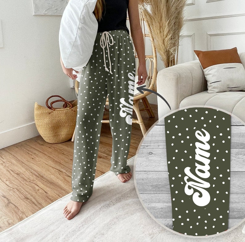 Personalized Pajama Pants, vintage christmas, Groovy style Christmas pajama pants, family pajama sets ,Custom pajamas, holiday gifts il_794xN.5470964312_b1nr.jpg