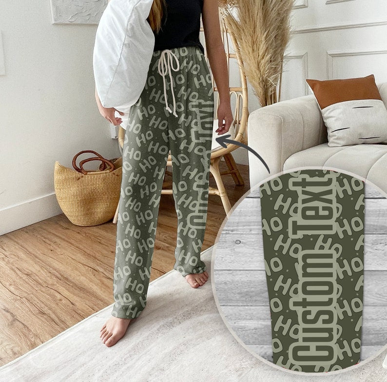 Personalized Pajama Pants, vintage christmas, Groovy style Christmas pajama pants, family pajama sets ,Custom pajamas, holiday gifts il_794xN.5470964320_cpb1.jpg