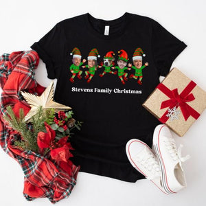 Family Custom Face Christmas Shirt Ugly Christmas Elf Face Custom Shirts Christmas Family Party Shirt Funny Christmas Gift Personalized il_794xN.5471524974_arm6.jpg