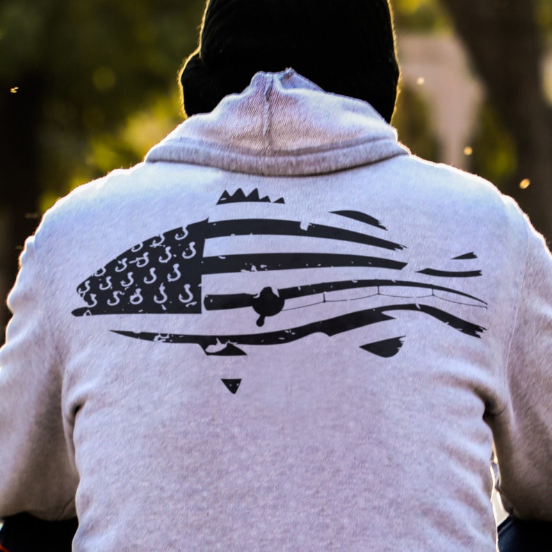 Custom Fishing Flag Shirt, Bass Fishing, Fishing Dad, Fisherman