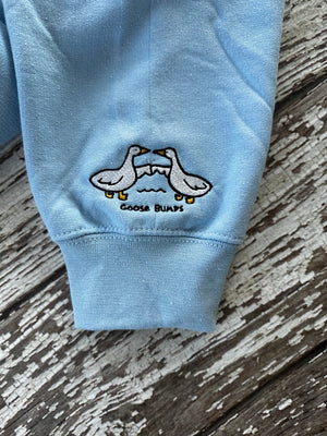 Embroidered Goose Bumps Sweatshirts | Goose Bumps Embroidery Crewneck | Funny Sweatshirts | Unisex Goose Embroidered | Animal Crewneck il_794xN.5489447441_nobw.jpg