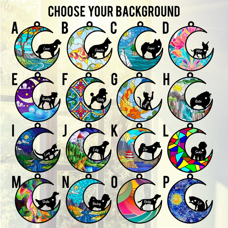 Pet Memorial Gift, Dog Memorial Gift Personalized Loss of Dog Sympathy Gift, Pet Memorial Suncatcher, Dog Remembrance Gift, Pet Loss Gift