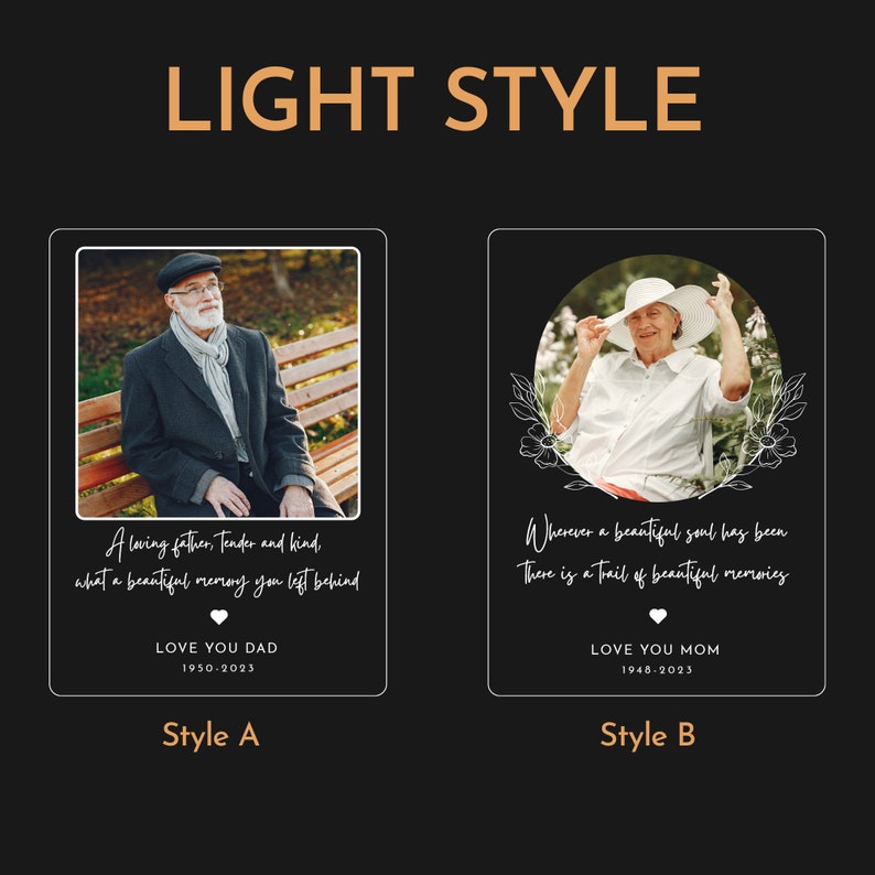 Personalized Mother Picture Frame Memorial Gift, Customized Plaque Night Light, Table Decoration for Loss of Loved One, Teacher appreciation