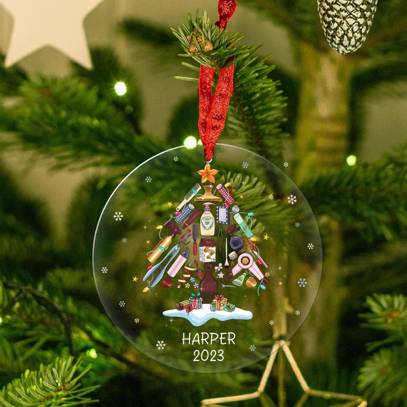Hairdresser Ornament, Hairstylist Ornament, Hair Stylist Gift, Hair Sa
