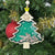 Christmas Name Ornament Tree 4D Shaker Ornament, Custom Family Name Shaking Ornament, Christmas Tree Family