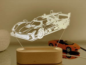 Gift for Boyfriend Car Guy, Gift Custom 3D Car Night Light Super Car Truck Motorcycle, 3D Photo Lamp for Him Birthday BF