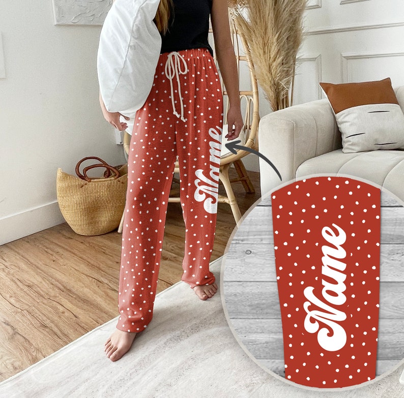 Personalized Pajama Pants, vintage christmas, Groovy style Christmas pajama pants, family pajama sets ,Custom pajamas, holiday gifts il_794xN.5519072711_jadk.jpg