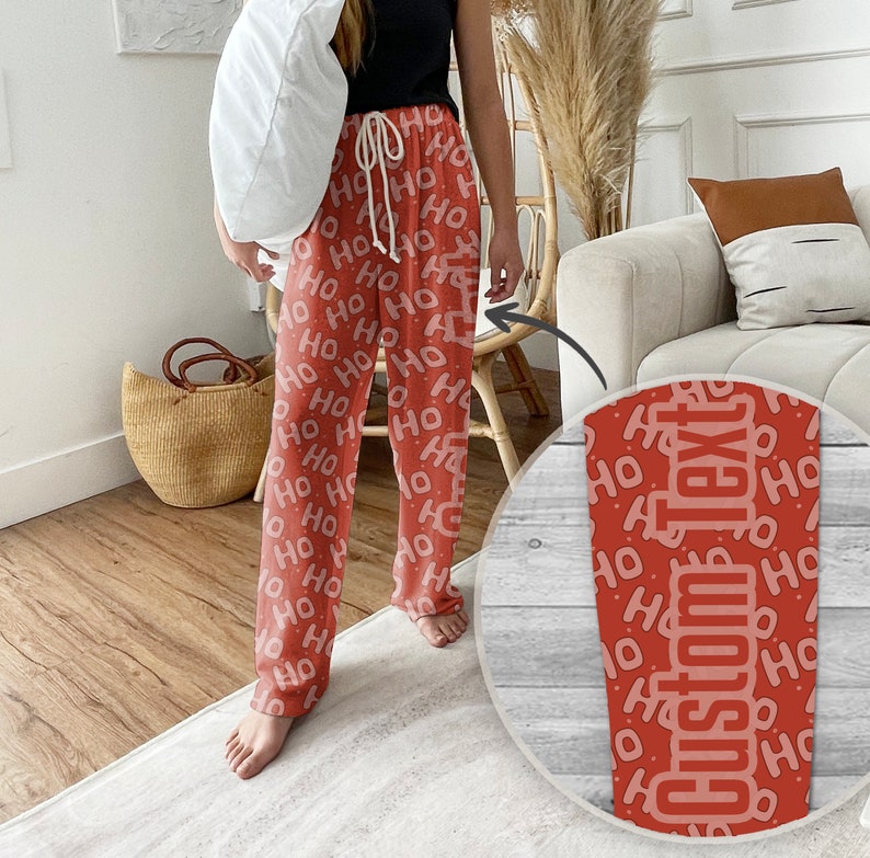 Personalized Pajama Pants, vintage christmas, Groovy style Christmas pajama pants, family pajama sets ,Custom pajamas, holiday gifts il_794xN.5519072713_effz.jpg