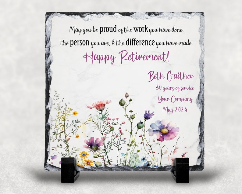 Personalized Retirement Gift For Women, Custom Puzzle Acrylic Plaque Retired Gift For Boss, Co Worker Officially Retired Gift For Her Teacher Nurse