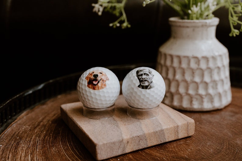 Custom Golf Balls, Personalized Golf Gift, Photo Face Golf Lover Ball Gift