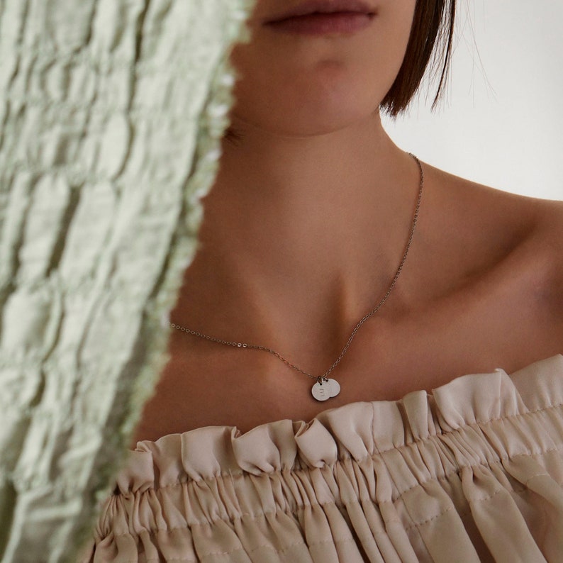 Personalized Initial Necklace Custom Pendant Jewelry Gift for Grandma Gift New Mom Gift Unique Handmade Jewelry Gift for Mom