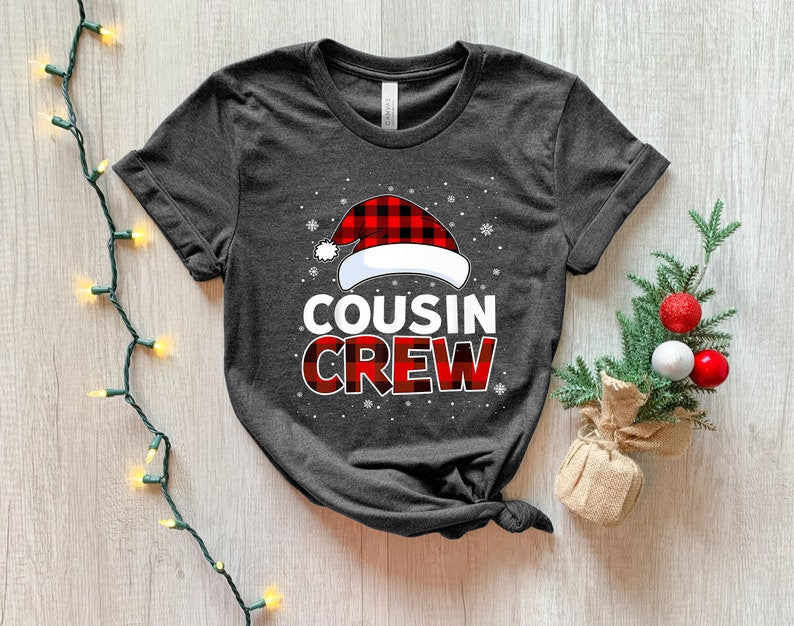 Cousin Crew Hats Christmas Shirts, Christmas Pajamas, Cousin Crew Christmas shirts, Christmas Shirts, Christmas Pajama Tops, Cousin Crew