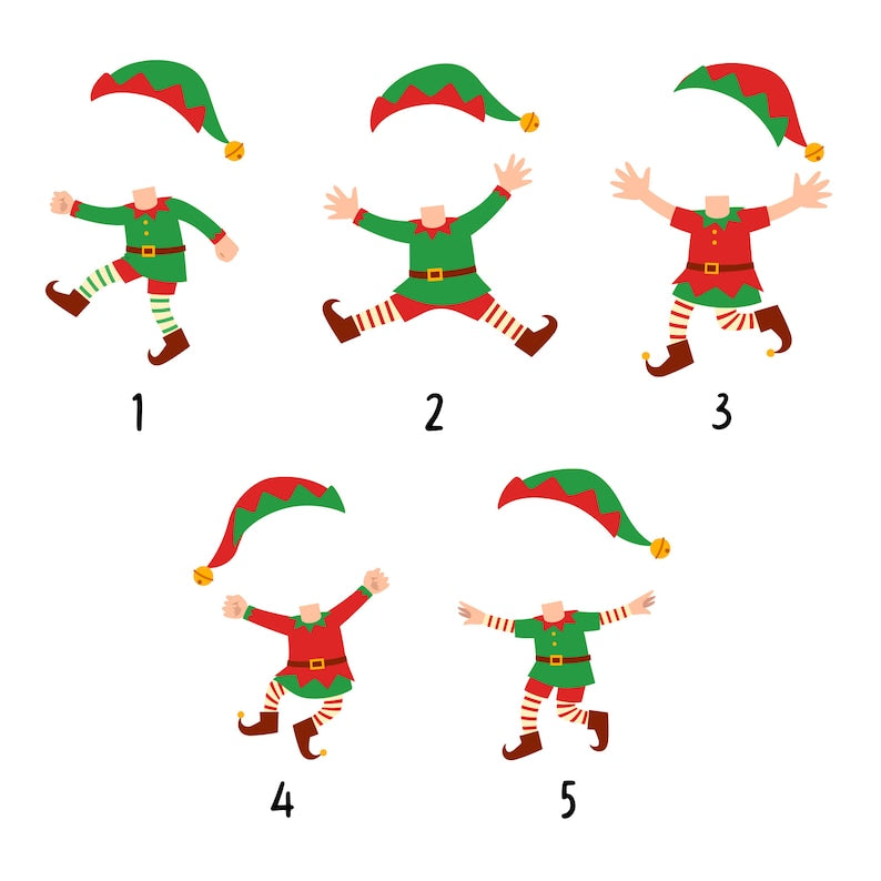 Personalized Family Elf Christmas Shirt: Custom Photo Cotton Tee