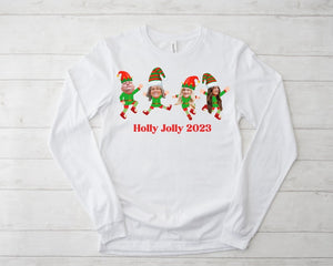 Family Custom Face Christmas Shirt Ugly Christmas Elf Face Custom Shirts Christmas Family Party Shirt Funny Christmas Gift Personalized