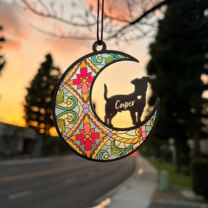 Pet Memorial Gift, Dog Memorial Gift Personalized Loss of Dog Sympathy Gift, Pet Memorial Suncatcher, Dog Remembrance Gift, Pet Loss Gift
