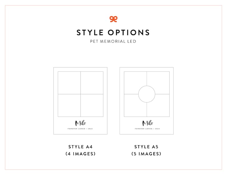 Light Up Pet Memorial Gift, LED Pet Frame, Pet Memorial Keepsake, Pet Bereavement Gift, Pet Loss Sympathy Gift