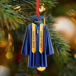 Personalized Graduation Ornament,2024 College Graduation,School Graduation Ornament Gift,Class Of 2024,High School Graduation Gift,Grad Gift