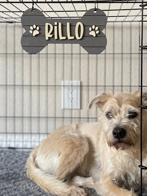 Personalized Wood Crate Sign /Personalized Pet Gift / Custom Pet Name Decor / Custom Kennel Sign / Handmade Dog Bone Sign / Custom Dog Gift il_794xN.5570982760_tnjn.jpg
