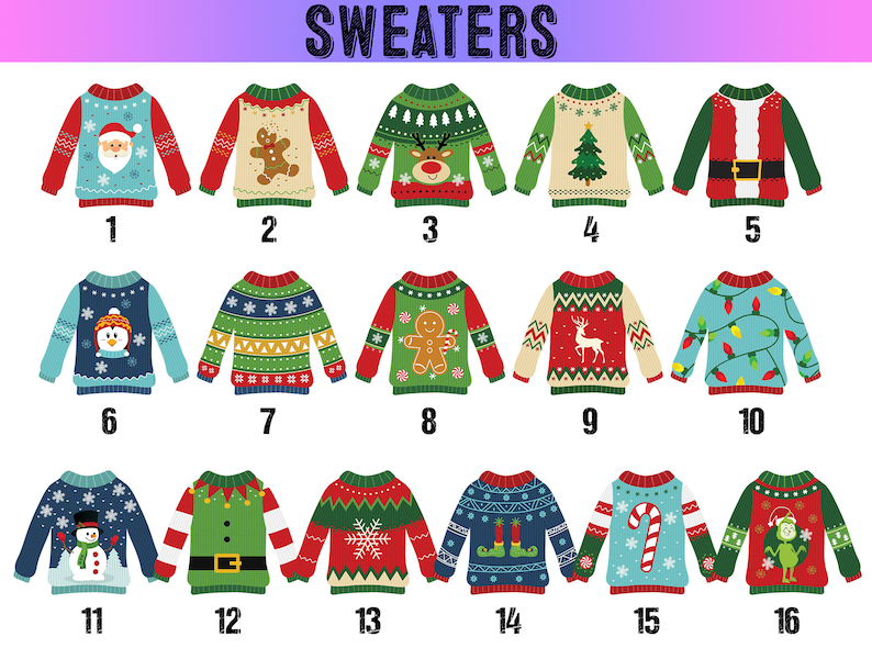 Custom Kid's Face Christmas Ornament Gift For Grandparents, Personalized Acrylic Ornament, Custom Photo Funny Kid In Christmas Ugly Sweater