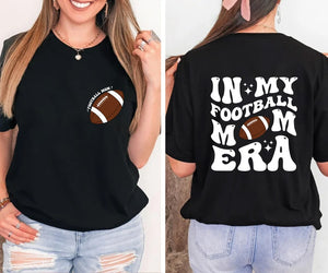 In My Football Mom Era Shirt, Football Mom Shirt, Mom Era Shirt, Game Day Shirt, Retro Football Mom