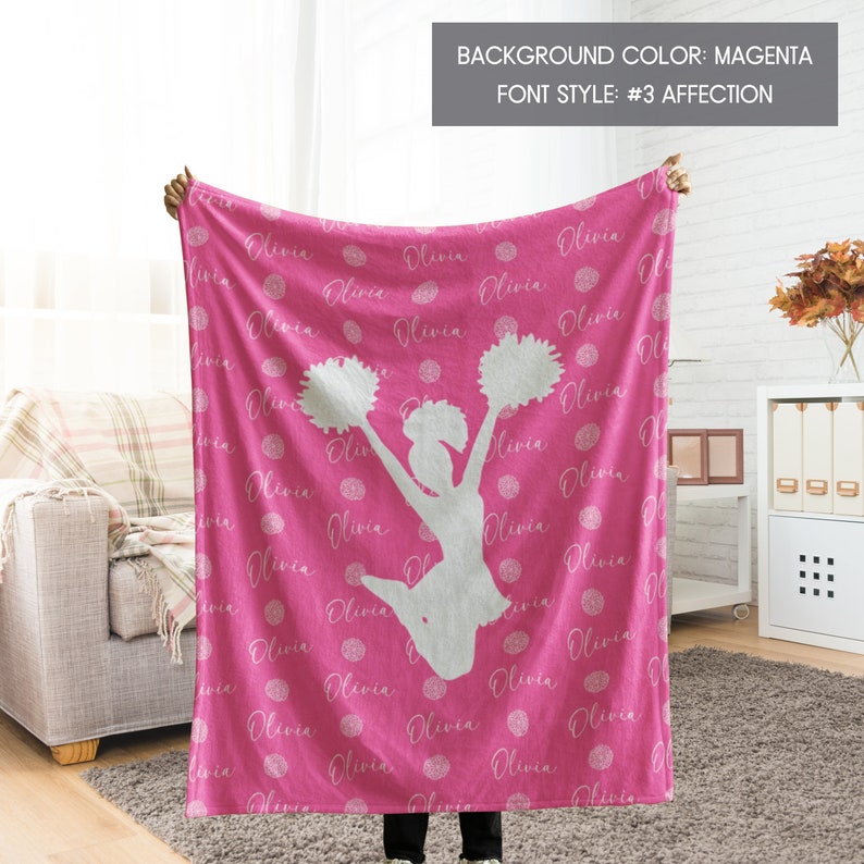 Personalized Softball Blanket for Daughter, Grandkids, Bestie, Teammate, Custom Girls' Sports Blanket Throw, Customize Girl Sports Gift